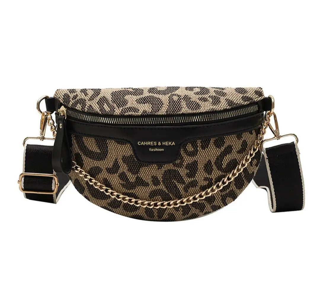 Sidekick Belt Bag - Leopard Black